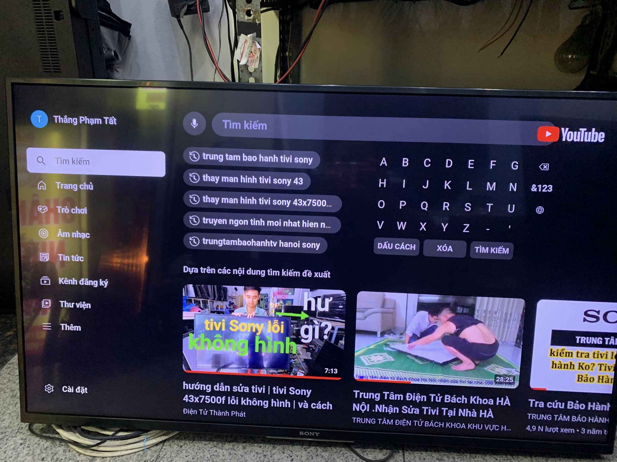 Cách Khôi Phục Cài Đặt Gốc Tivi Sony Chi Tiết