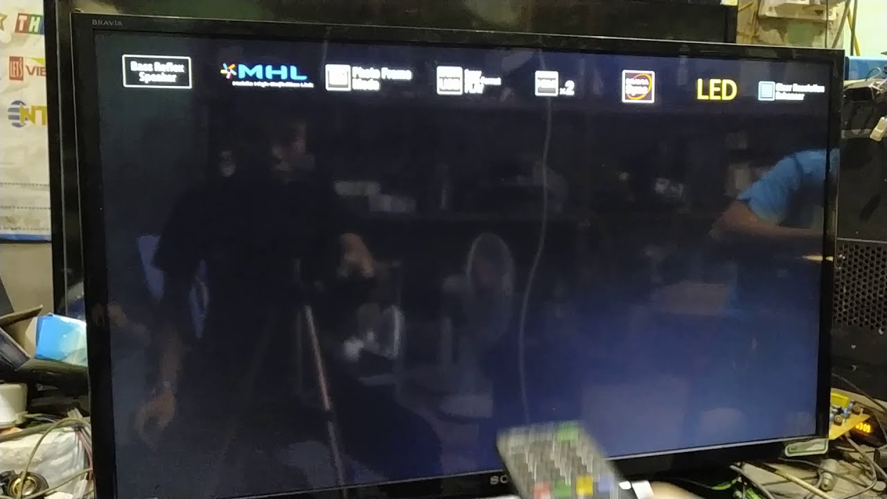 Chế độ Demo vòng lặp tivi Sony