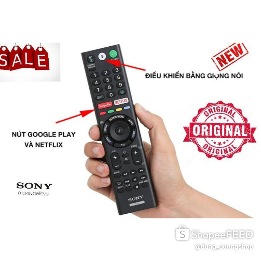 Remote Tivi Sony Chính Hãng RMF-TX310P, RMF-TX300P Giá Tốt