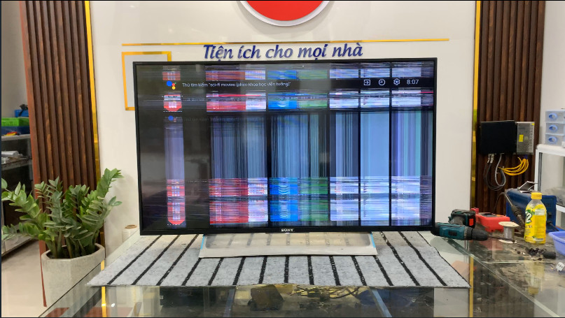 Sửa Màn Hình Tivi Sony 65X75K Tại Nhà