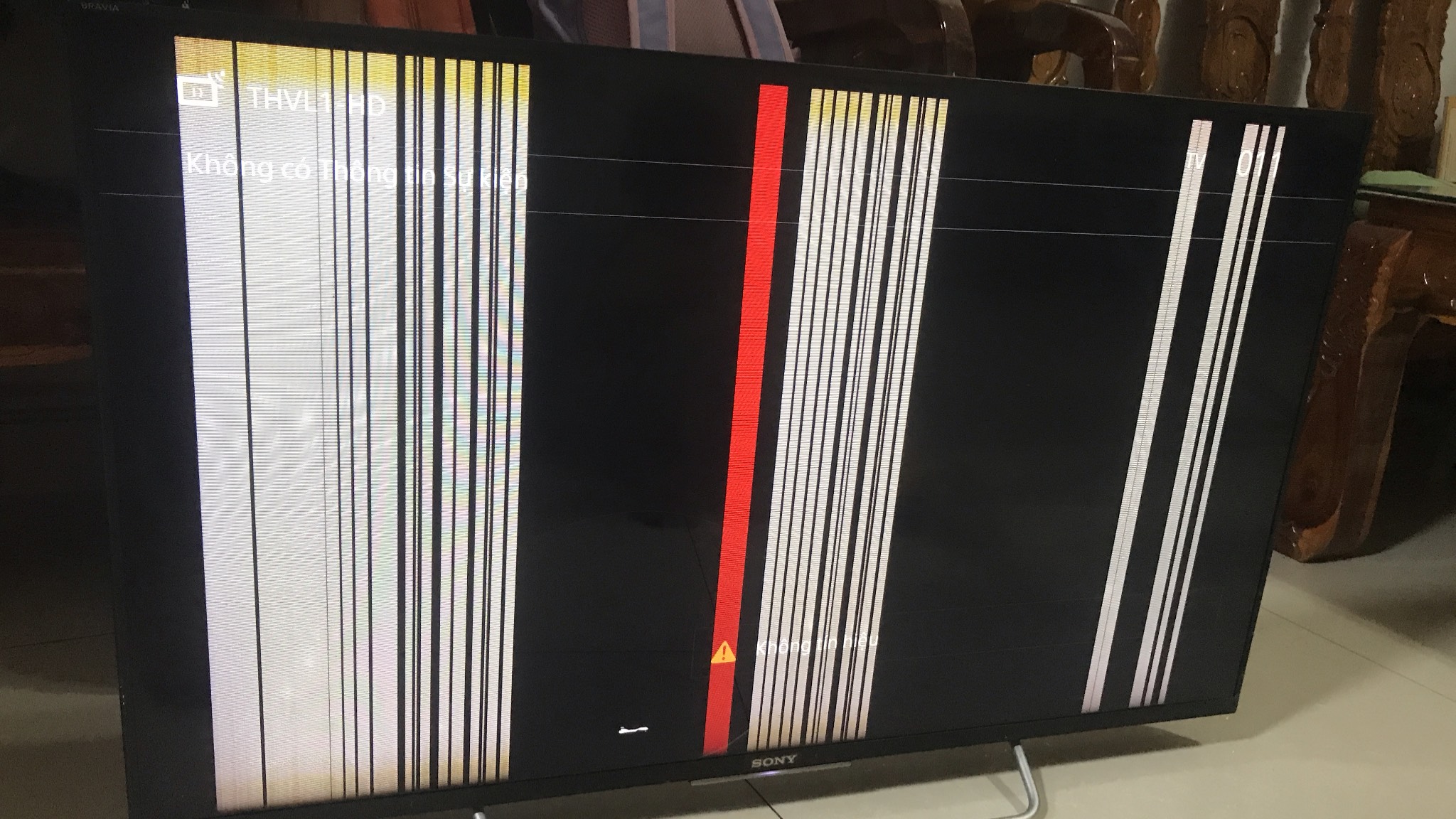 Tại Sao Tivi Sony Bị Sọc Màn Hình?