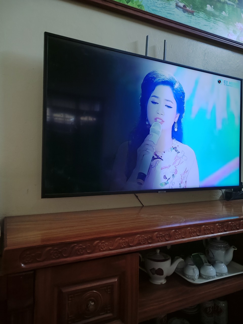 Tivi Sony Bị Đen 1 Góc Màn Hình